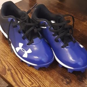Blue Under Armour Toddler/Boys Baseball Cleats